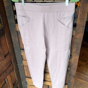 Lavender ankle pants with pockets